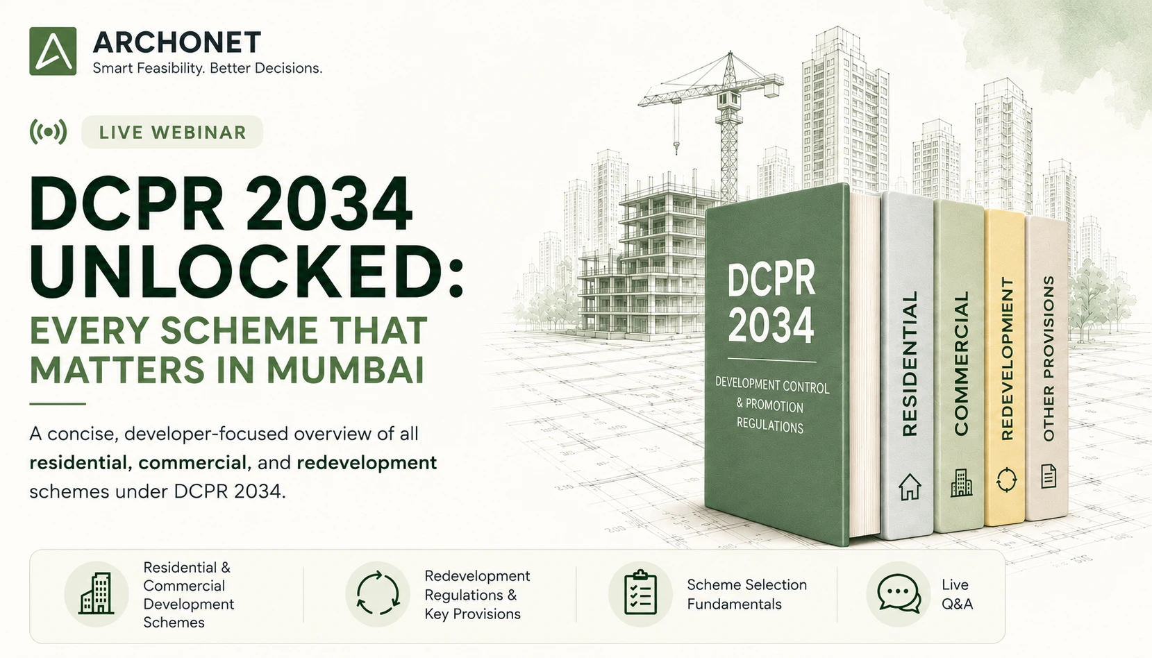 DCPR 2034 development schemes