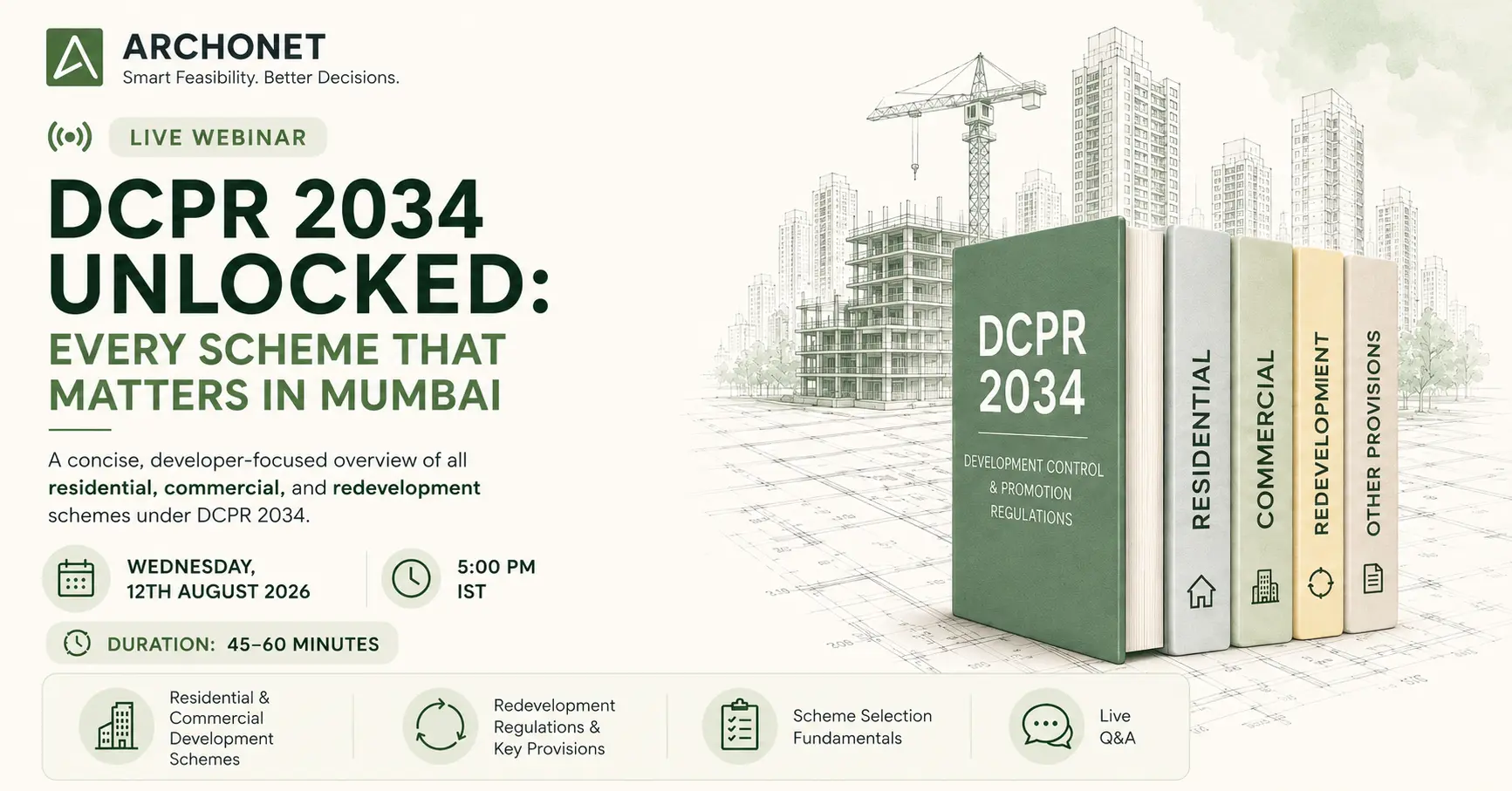DCPR 2034 development schemes